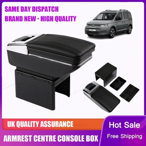 Armrest storage box black - armrest,